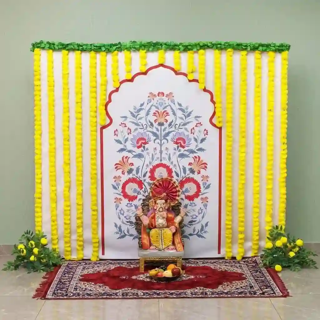 Festive Vide Ganesh Decoration